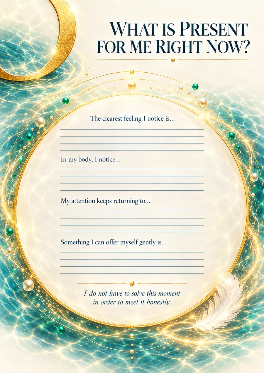 Love O reflection journal page